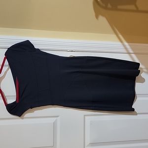 Woman's little black dress